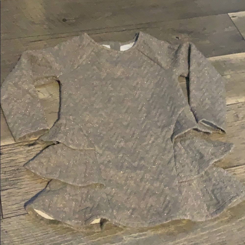Cat & jack long sleeved sparkle 3t dress